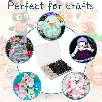 A6リフィルVarious stuffed animals 2100円 Amazon.com: XKDOUS 6-18 mm, 8 Sizes Safety Eyes for